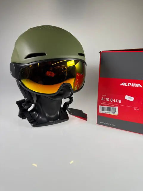 Alpina Alto Q-LITE Skihelm - Größe 59-63cm #9177 