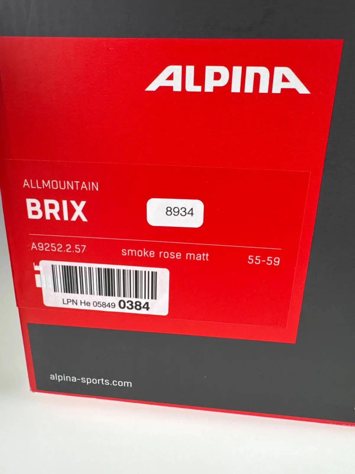 Alpina BRIX Skihelm - Größe 55-59cm #8934 