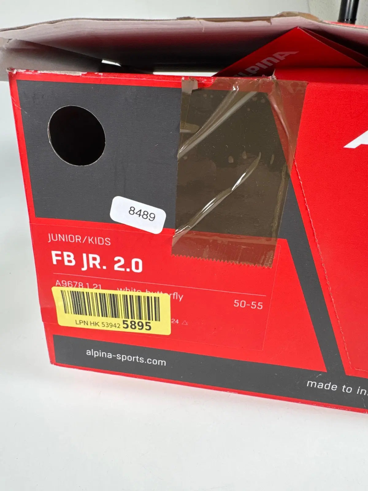 Alpina FB 2.0 Jr Fahrradhelm - Größe 50-55cm #8489 