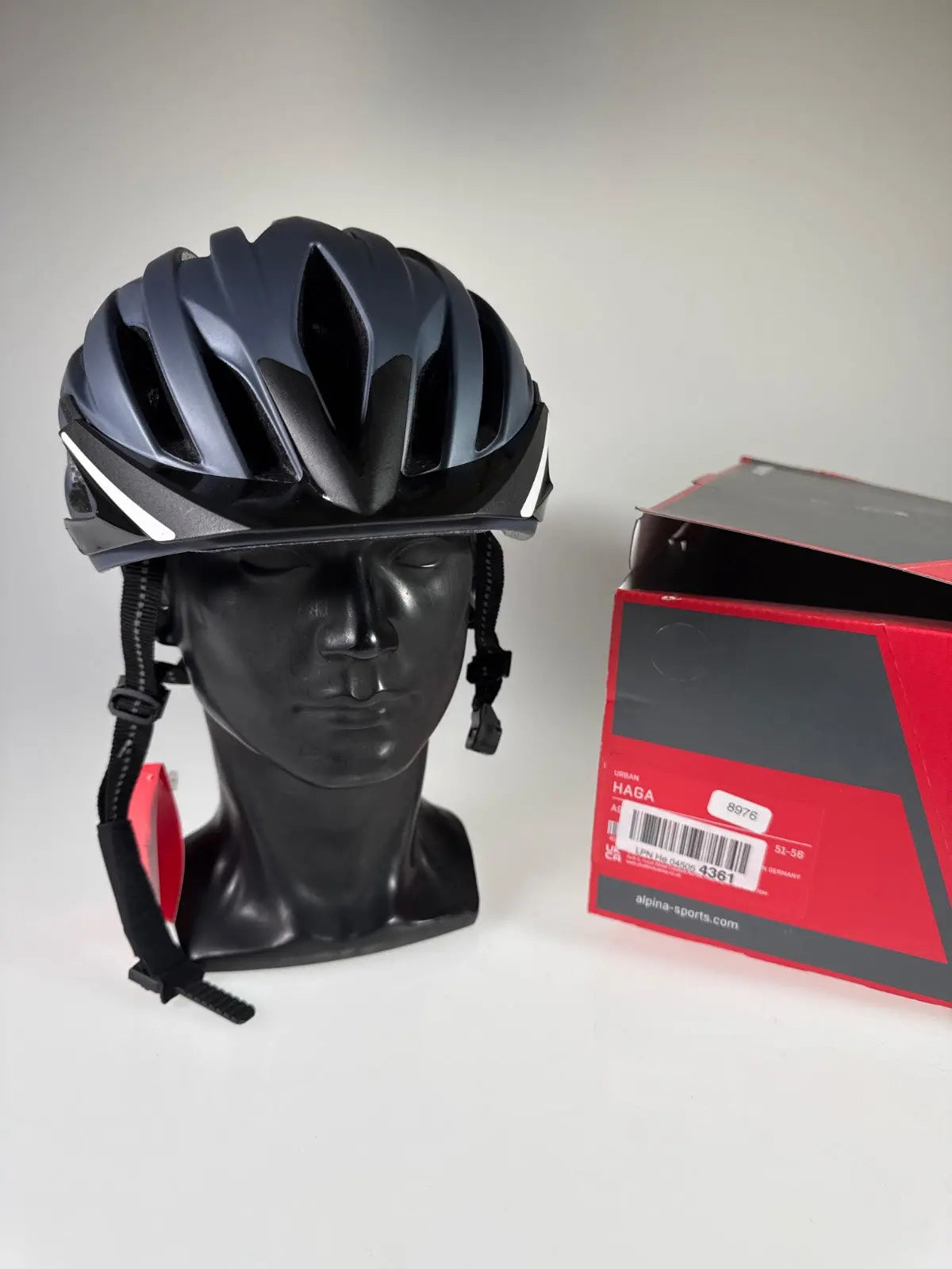 Alpina HAGA Fahrradhelm - Größe 51-56cm #8976 
