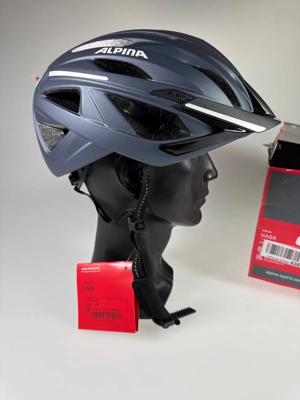 Alpina HAGA Fahrradhelm - Größe 51-56cm #8976 