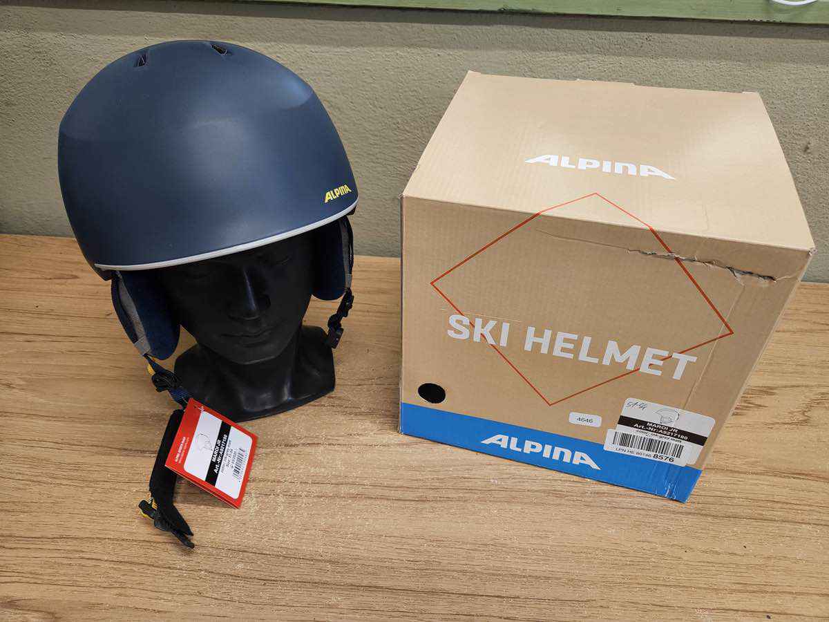 Alpina Maroi JR Skihelm - Größe 51-54cm #4646 - Black Forest Deals