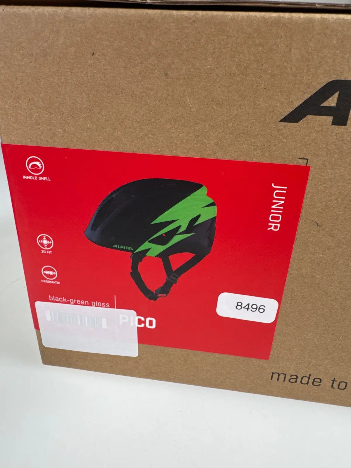 Alpina PICO Fahrradhelm - Größe 50-55cm #8496 