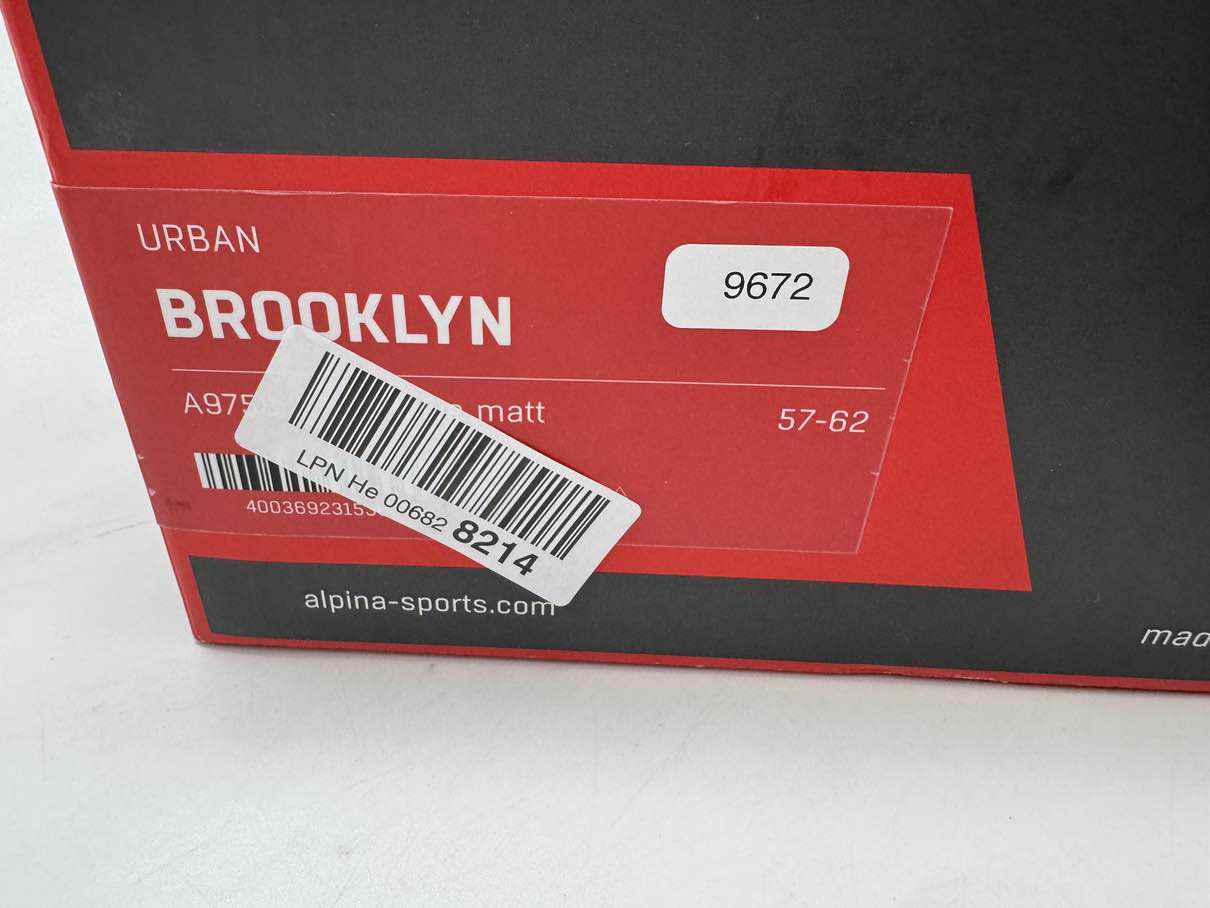 Alpina Urban Brooklyn Fahrradhelm - Größe 57-62cm #9672 