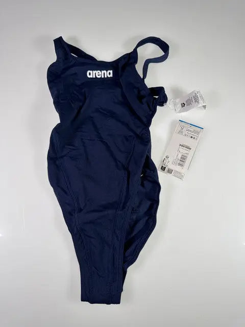 Arena MaxLife One Piece Badeanzug Navy-White Größe 32 #9219 