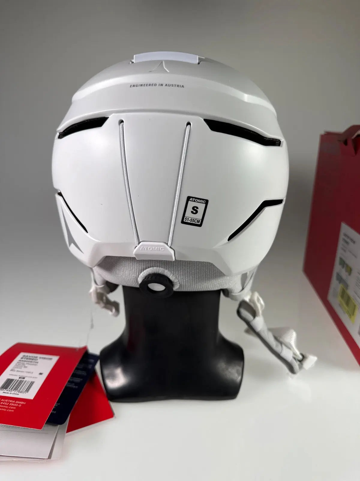 Atomic Savor Visor Stereo Skihelm - Größe 51-55cm #8972 
