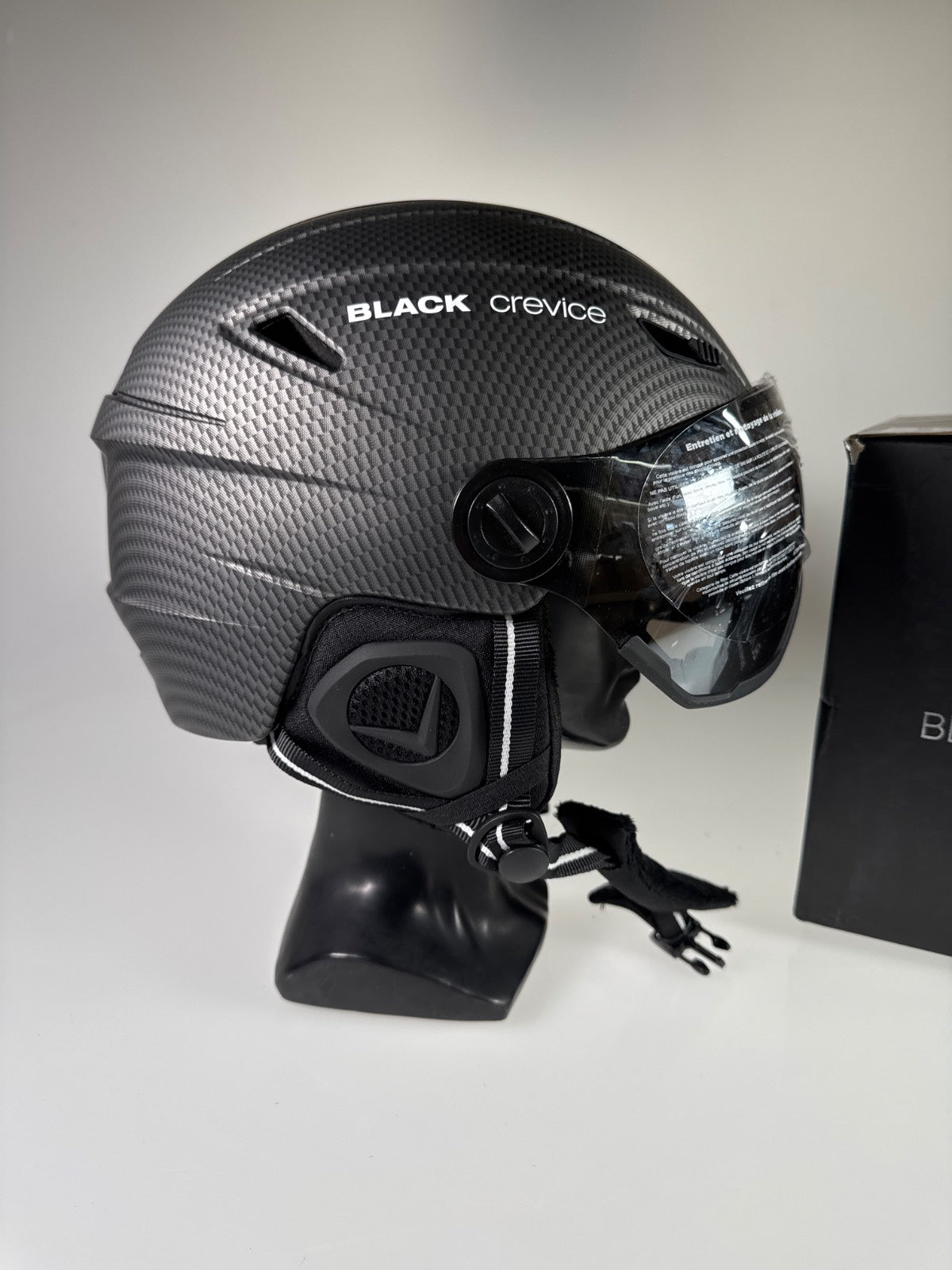 Black Crevice Silvretta Skihelm - Größe 59-60cm #8930 