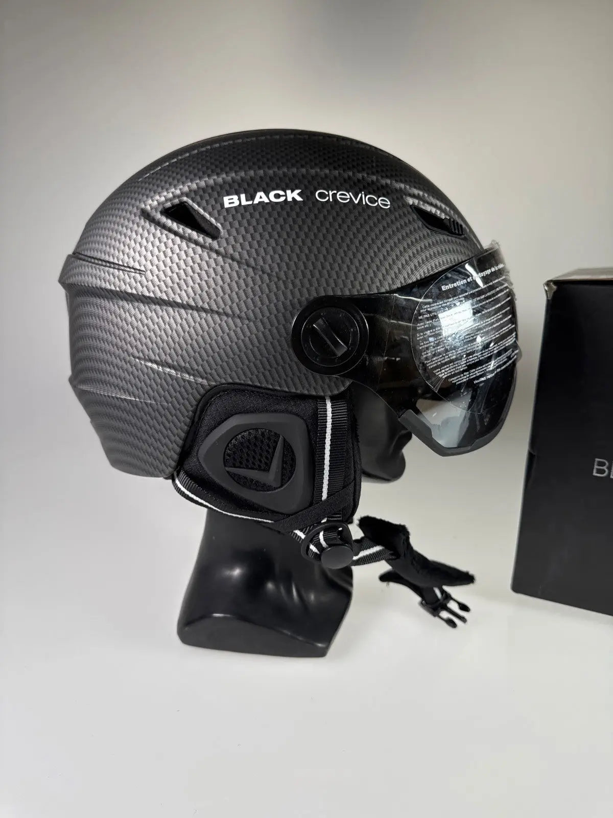 Black Crevice Silvretta Skihelm - Größe 59-60cm #8930 