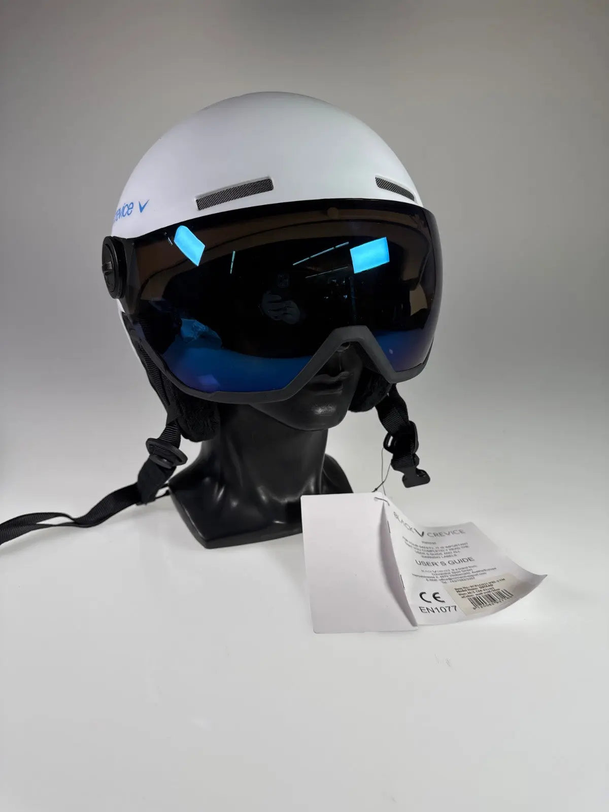 Black Gstaad Skihelm - Größe 58-61cm #8759 