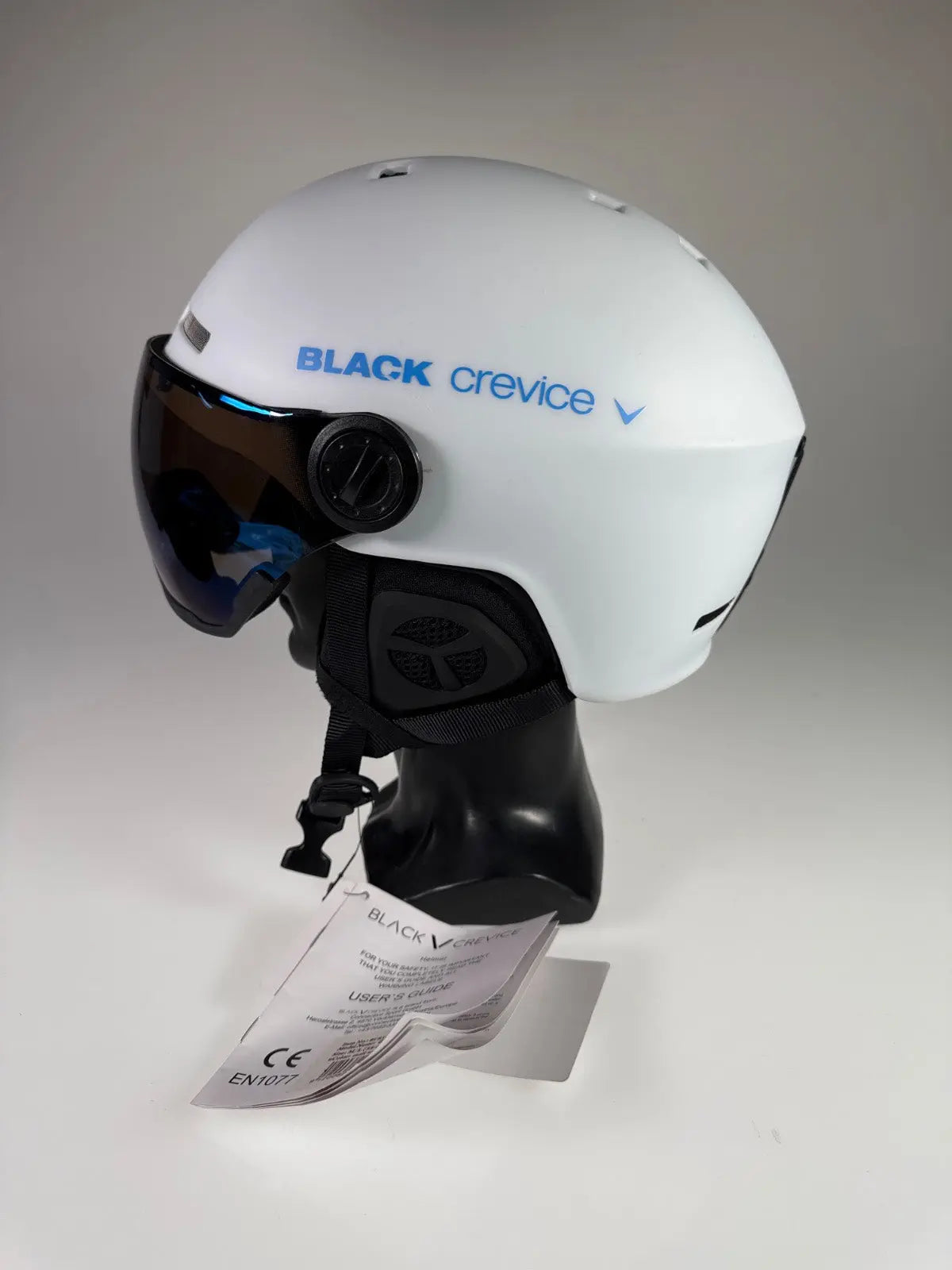 Black Gstaad Skihelm - Größe 58-61cm #8759 