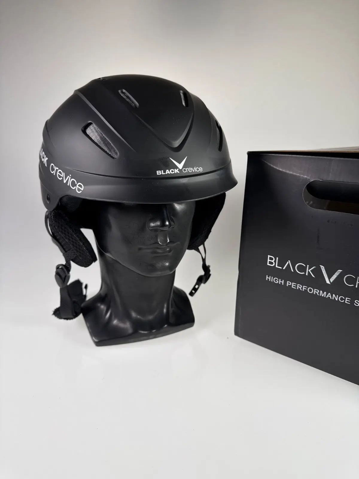 Black Ischgl Skihelm - Größe 55-56cm #9073 