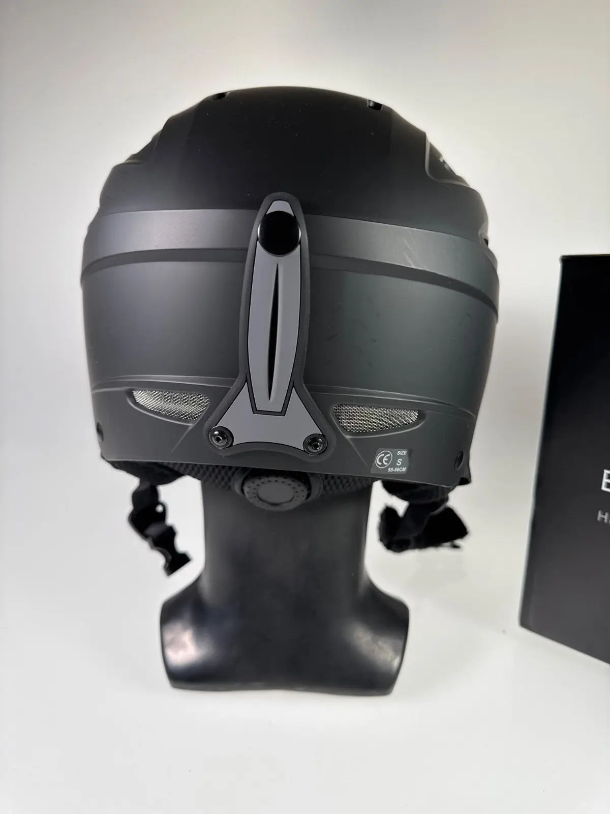 Black Ischgl Skihelm - Größe 55-56cm #9073 