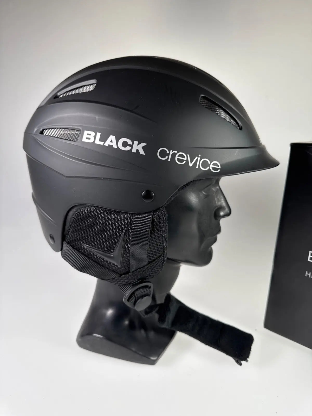 Black Ischgl Skihelm - Größe 55-56cm #9073 