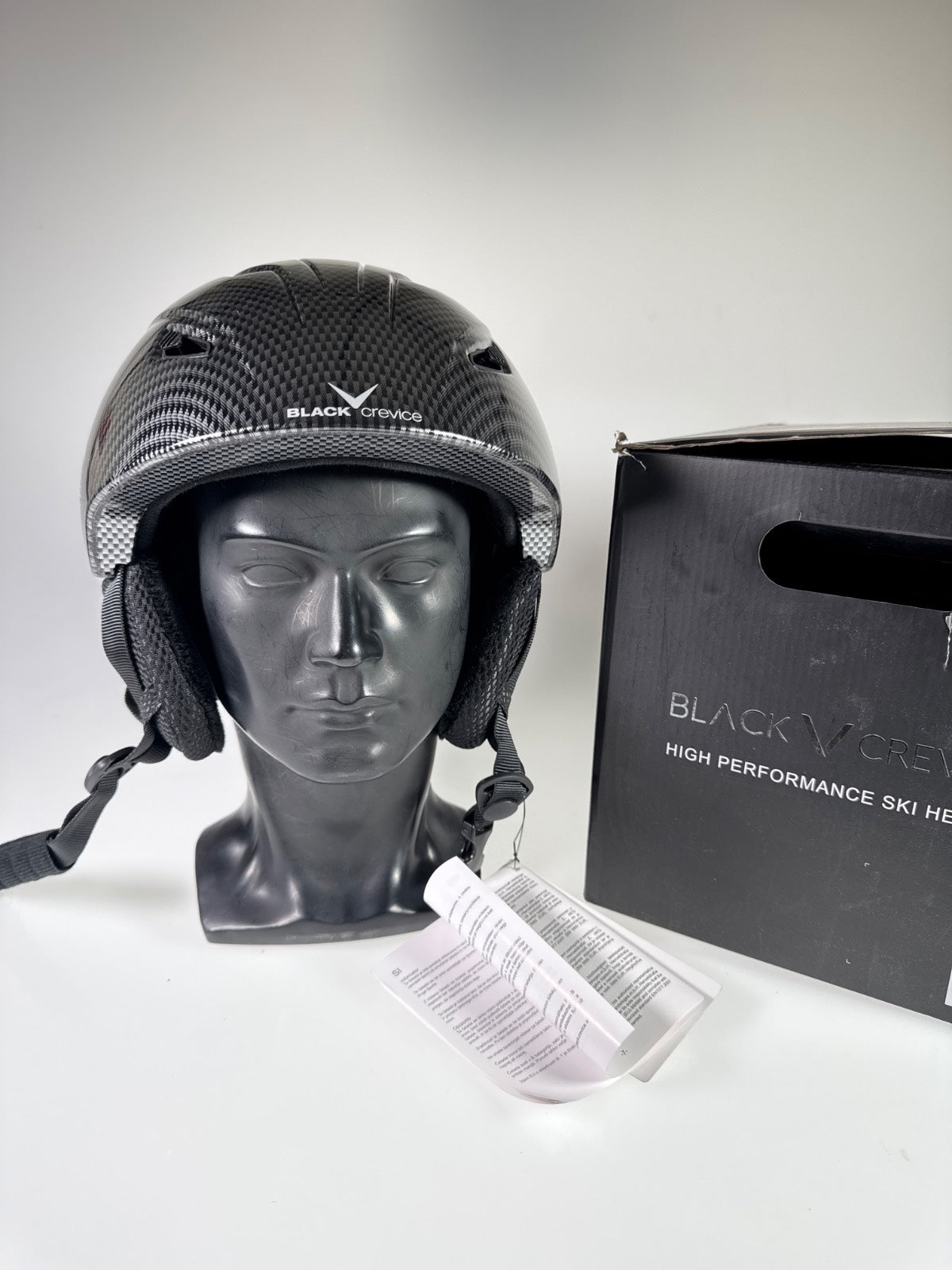 Black Kitzbühel Skihelm - Größe 59-60cm #8866 