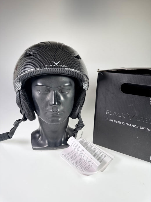 Black Kitzbühel Skihelm - Größe 59-60cm #8866 