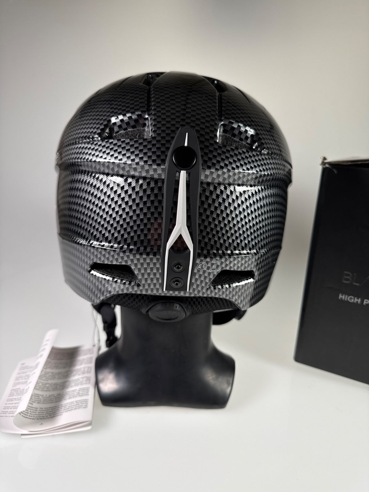 Black Kitzbühel Skihelm - Größe 59-60cm #8866 