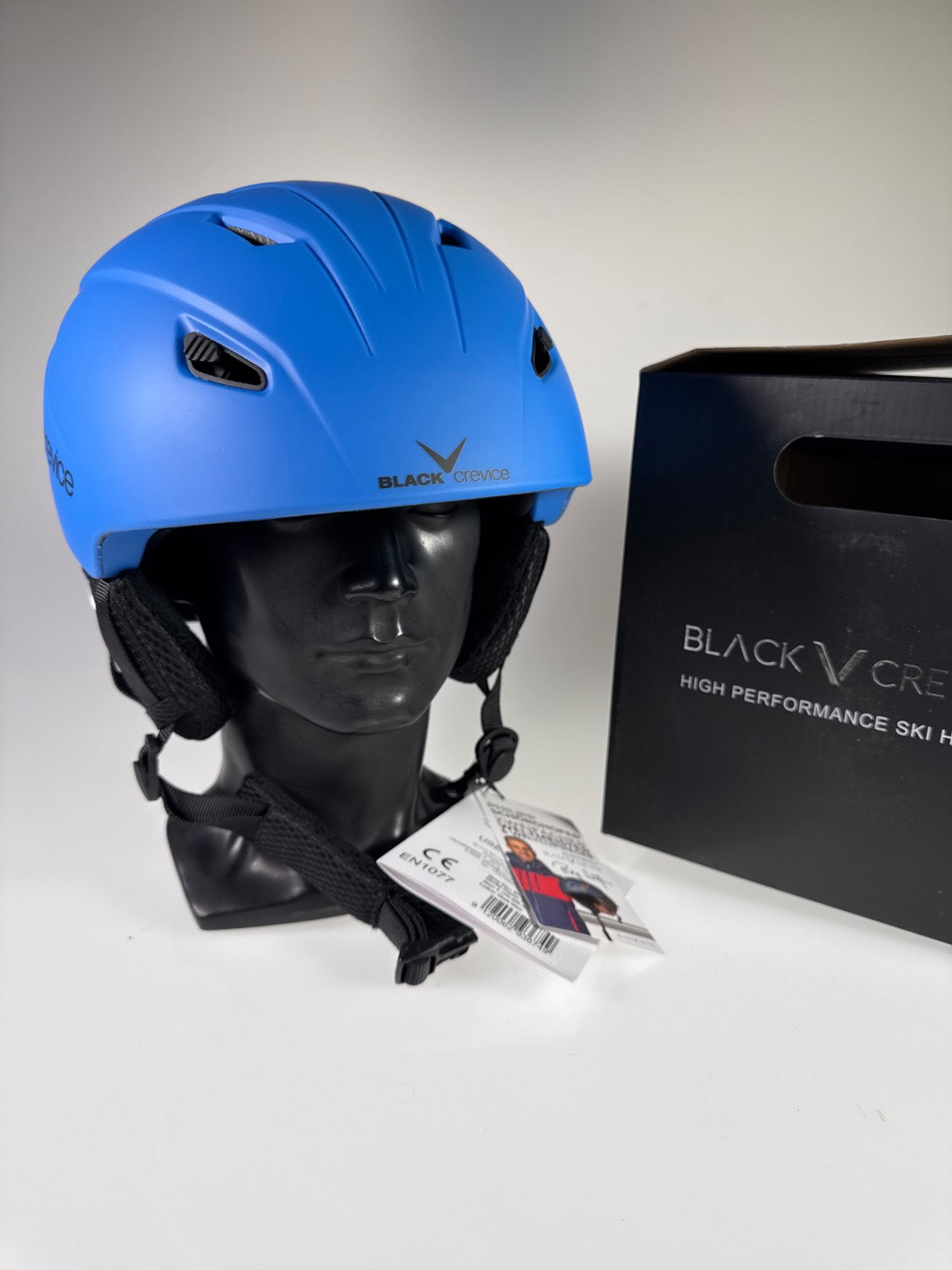 Black Kitzbühel Skihelm - Größe 59-60cm #8879 