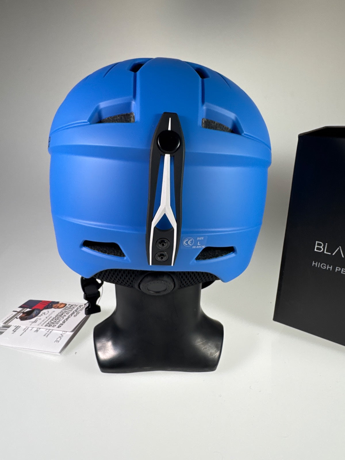 Black Kitzbühel Skihelm - Größe 59-60cm #8879 
