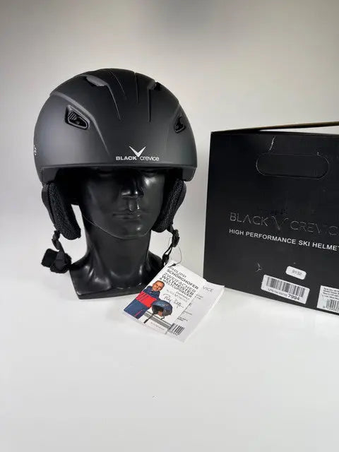 Black Kitzbühel Skihelm - Größe 59-60cm #9132 