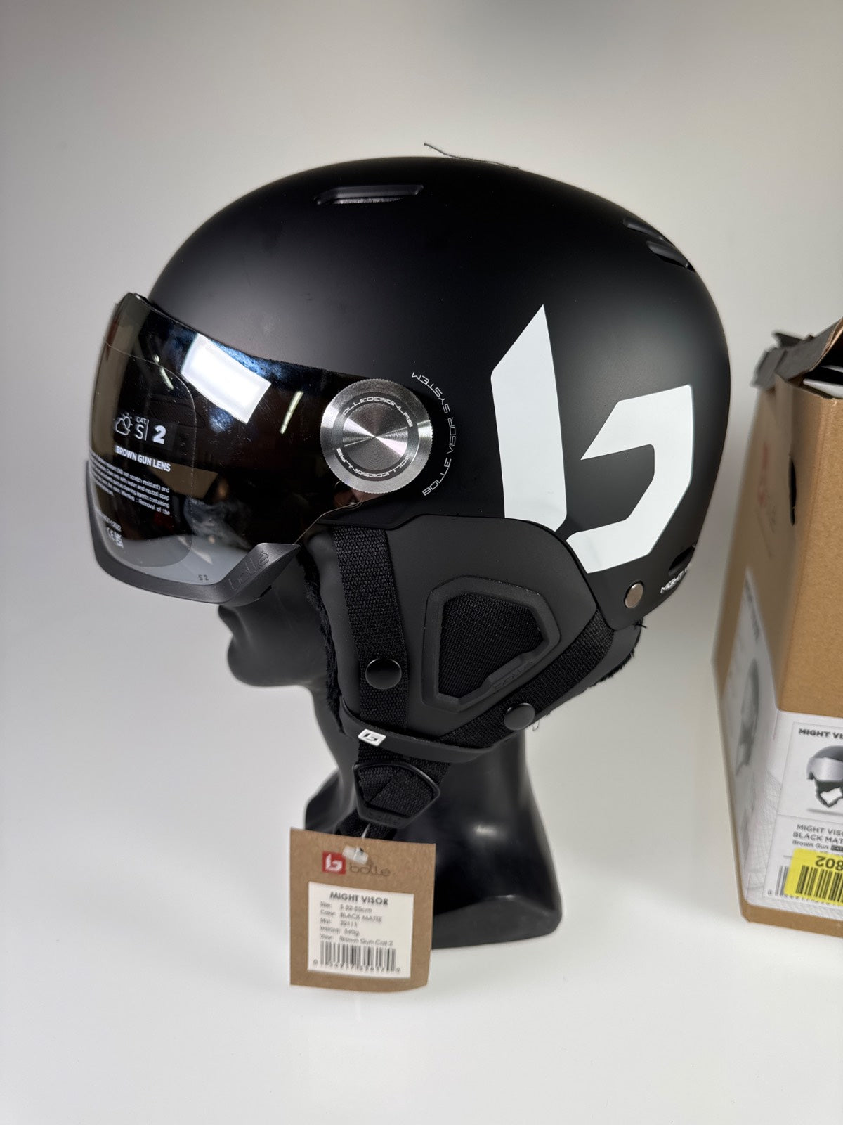 Bolle Might Visor Skihelm - Größe 52-55cm #8831 