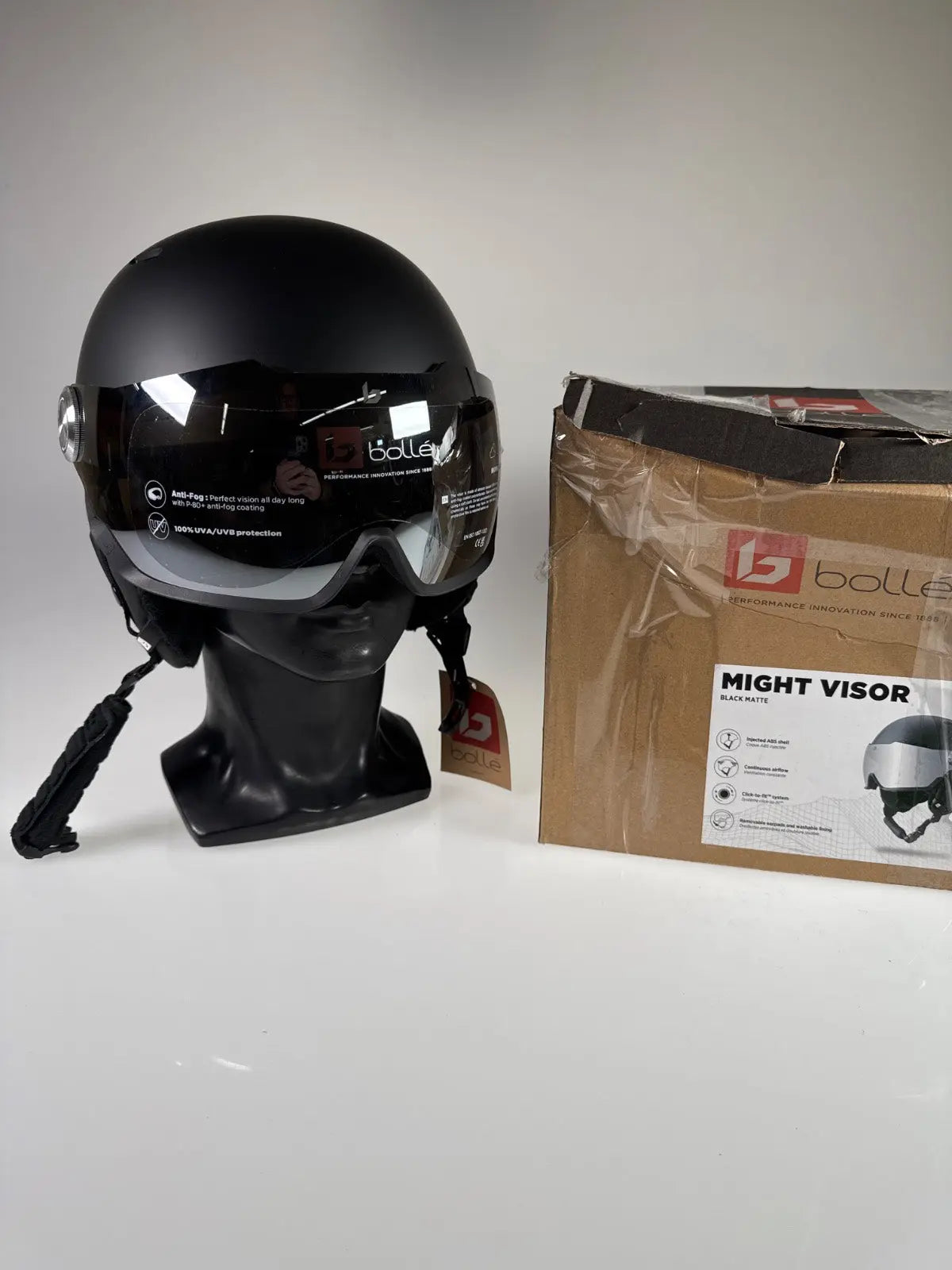 Bolle Might Visor Skihelm - Größe 52-55cm #9003 