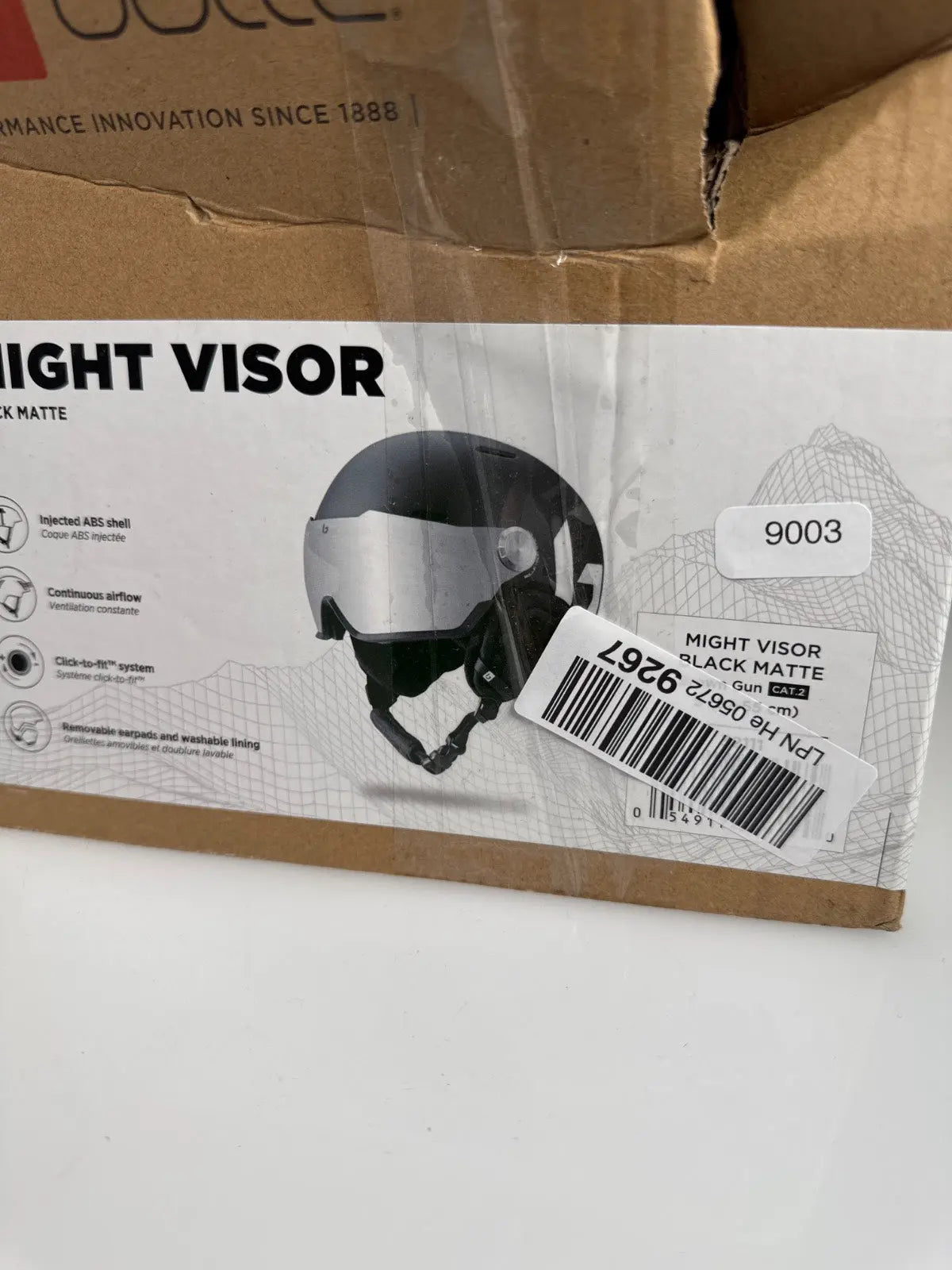 Bolle Might Visor Skihelm - Größe 52-55cm #9003 