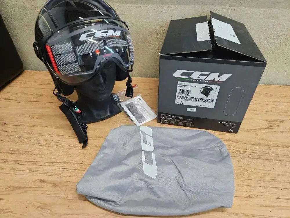 CGM 801G EBI Gold Skihelm - Größe 55-56cm #4412 - Black Forest Deals