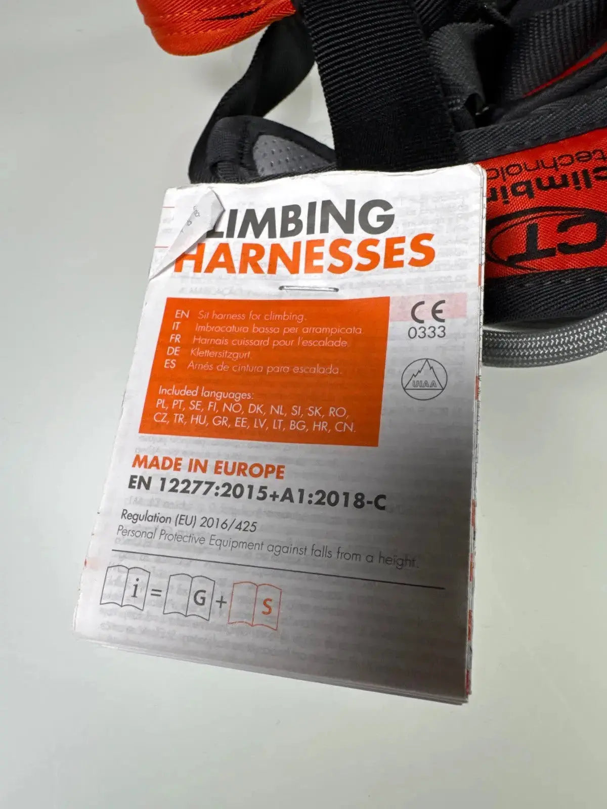 Climbing Technology Explorer Harness Klettergurt rot #9232 