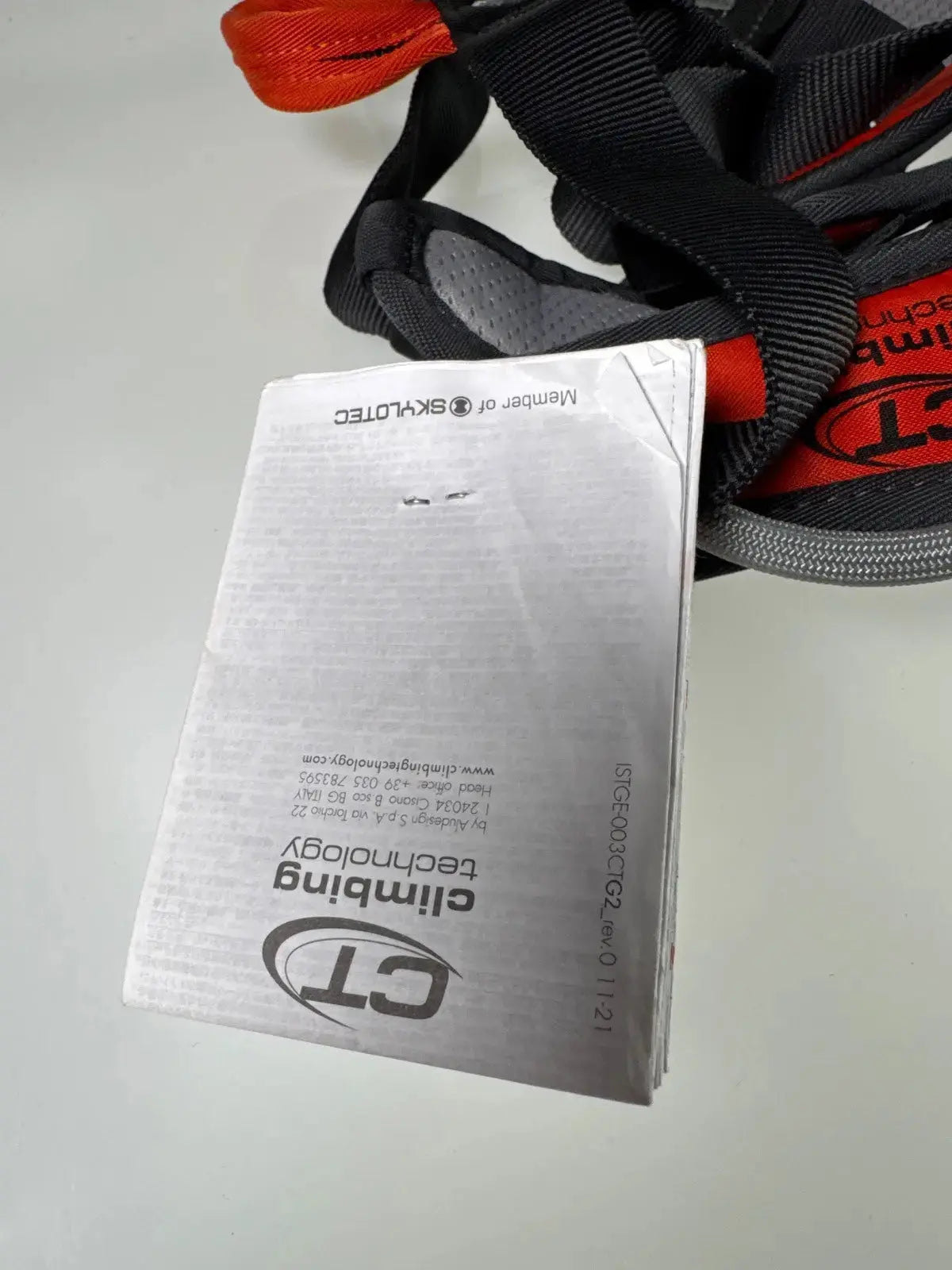 Climbing Technology Explorer Harness Klettergurt rot #9232 