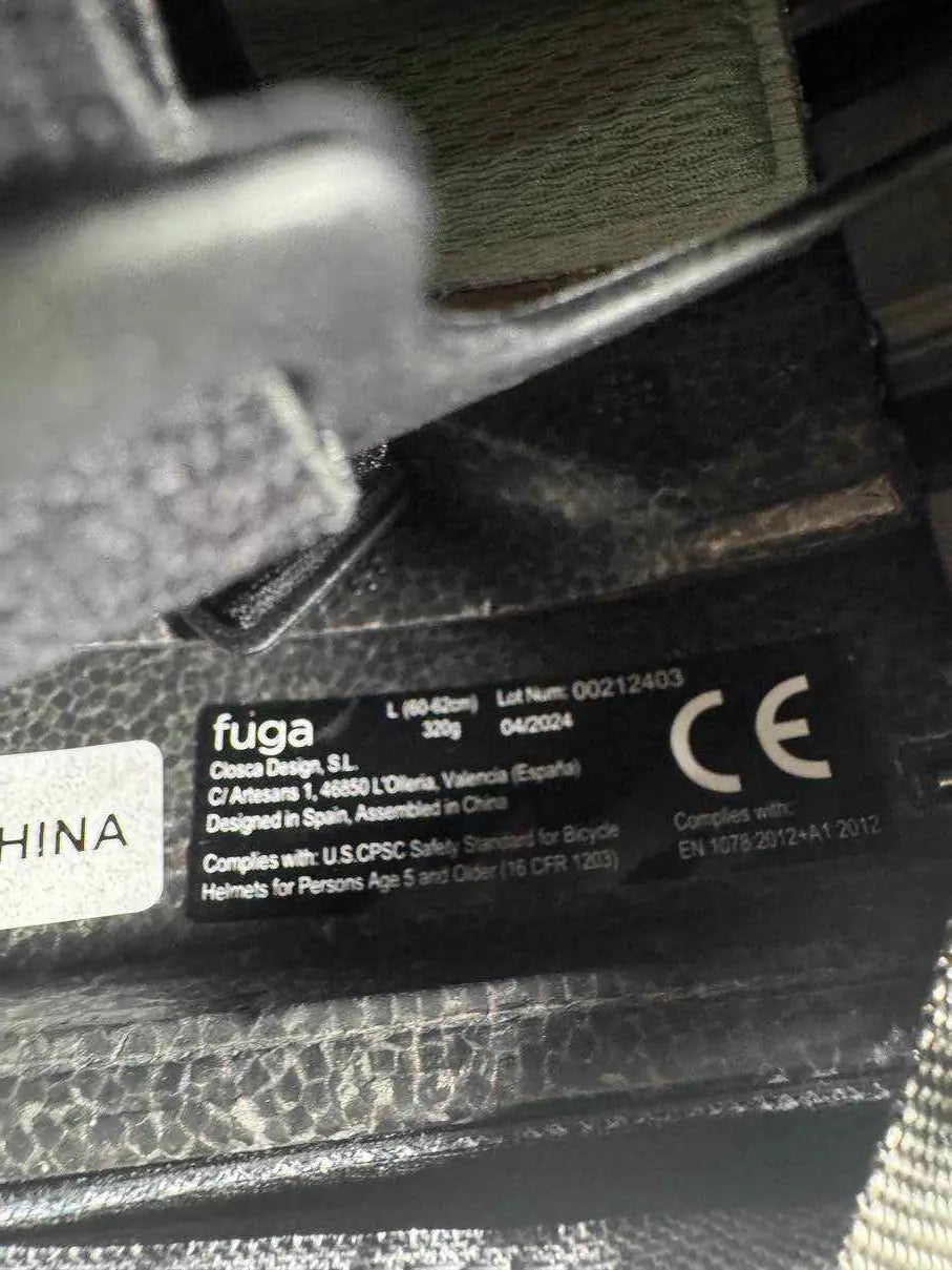 Closca Fuga Schwarz L | Retoure Note 1 | #9312 