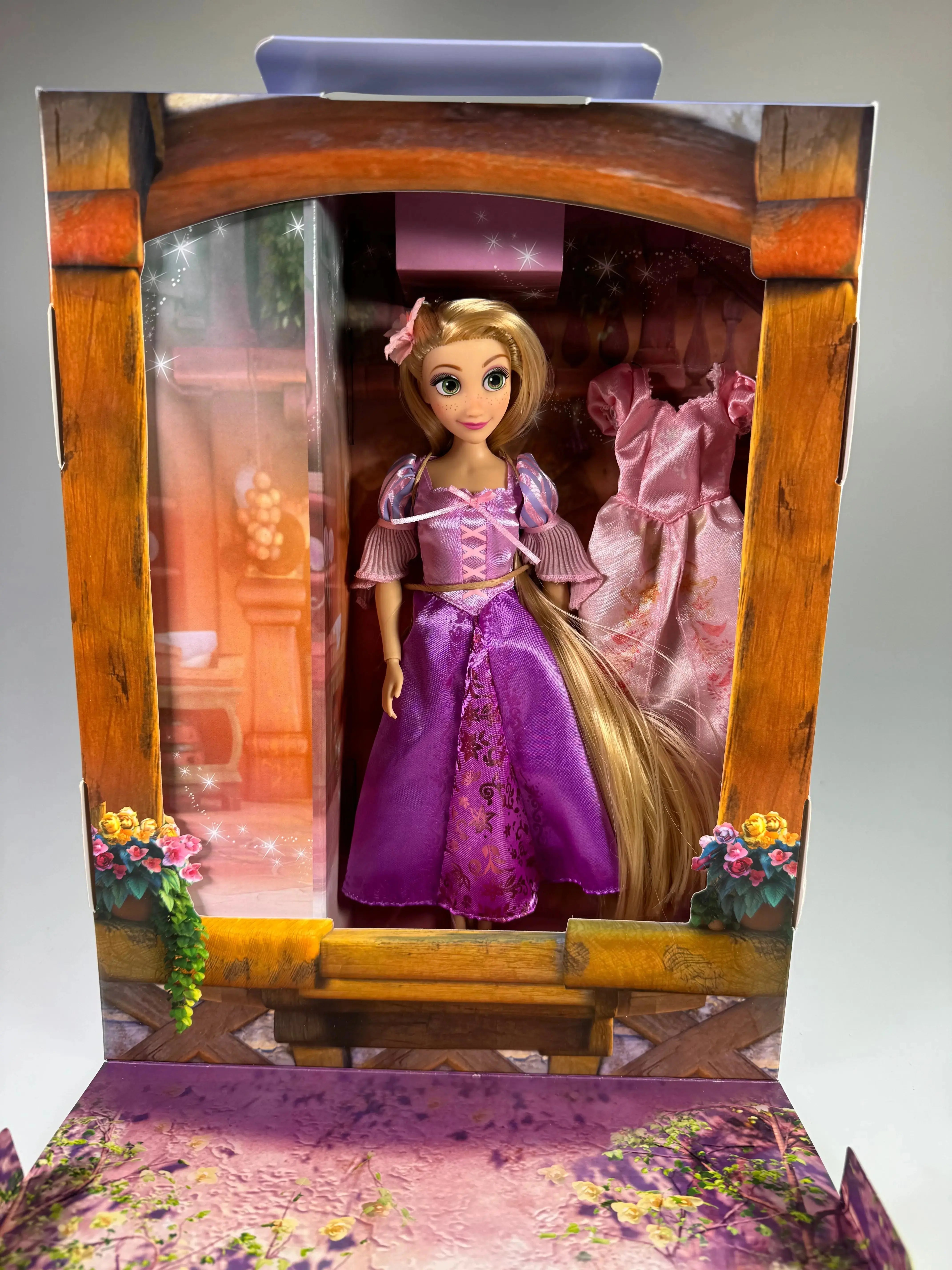 Disney Princess Rapunzel Puppe Spielset mit Pascal & 6 Accessoires R1 