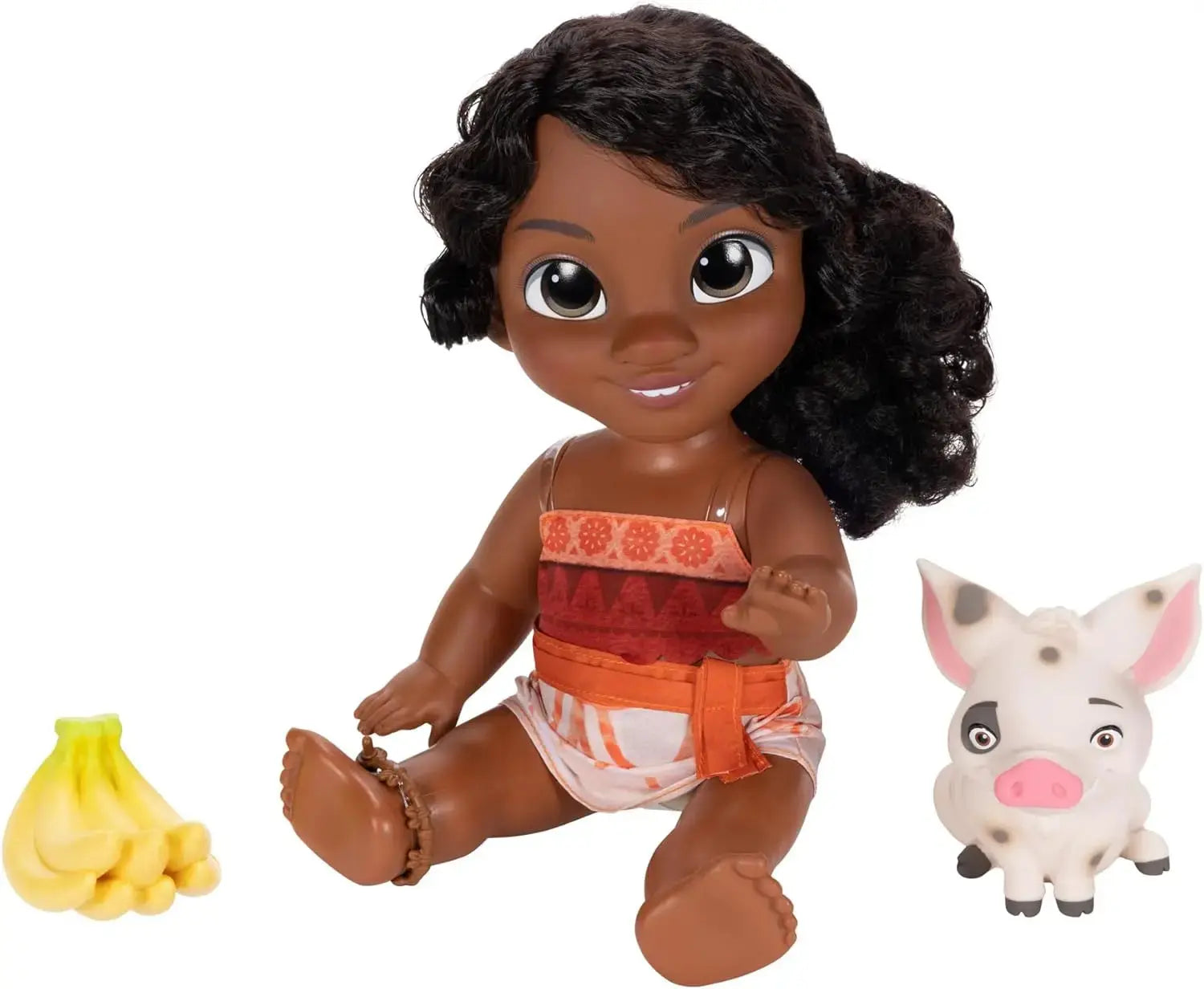 Disney Vaiana 2 Kleine Schwester Simea Puppe mit Pua Figur – Jakks Pacific Spielset 27cm R1 