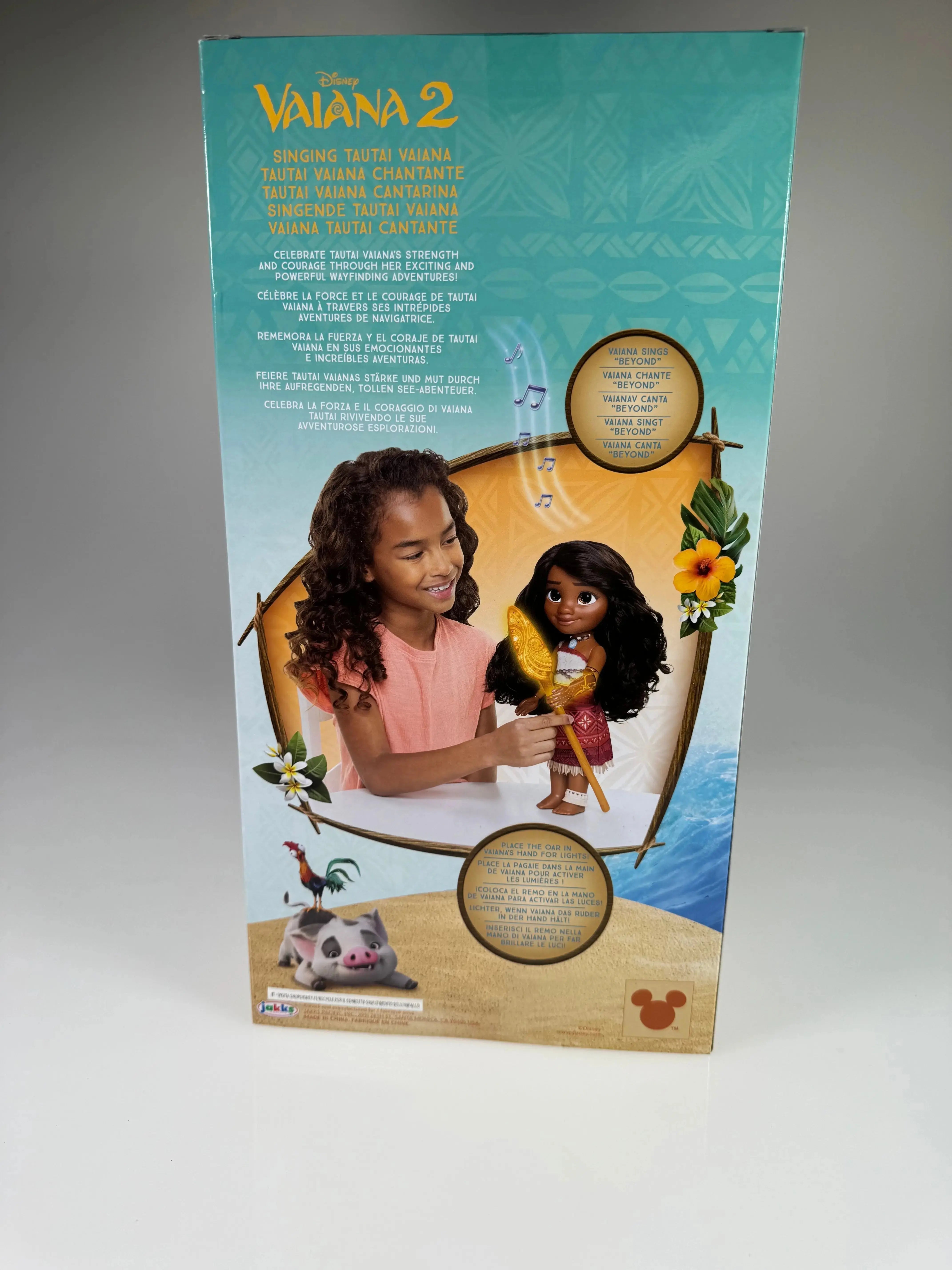 Disney Vaiana 2 Singende Tautai Puppe 35cm – singt Beyond | Jakks R1 