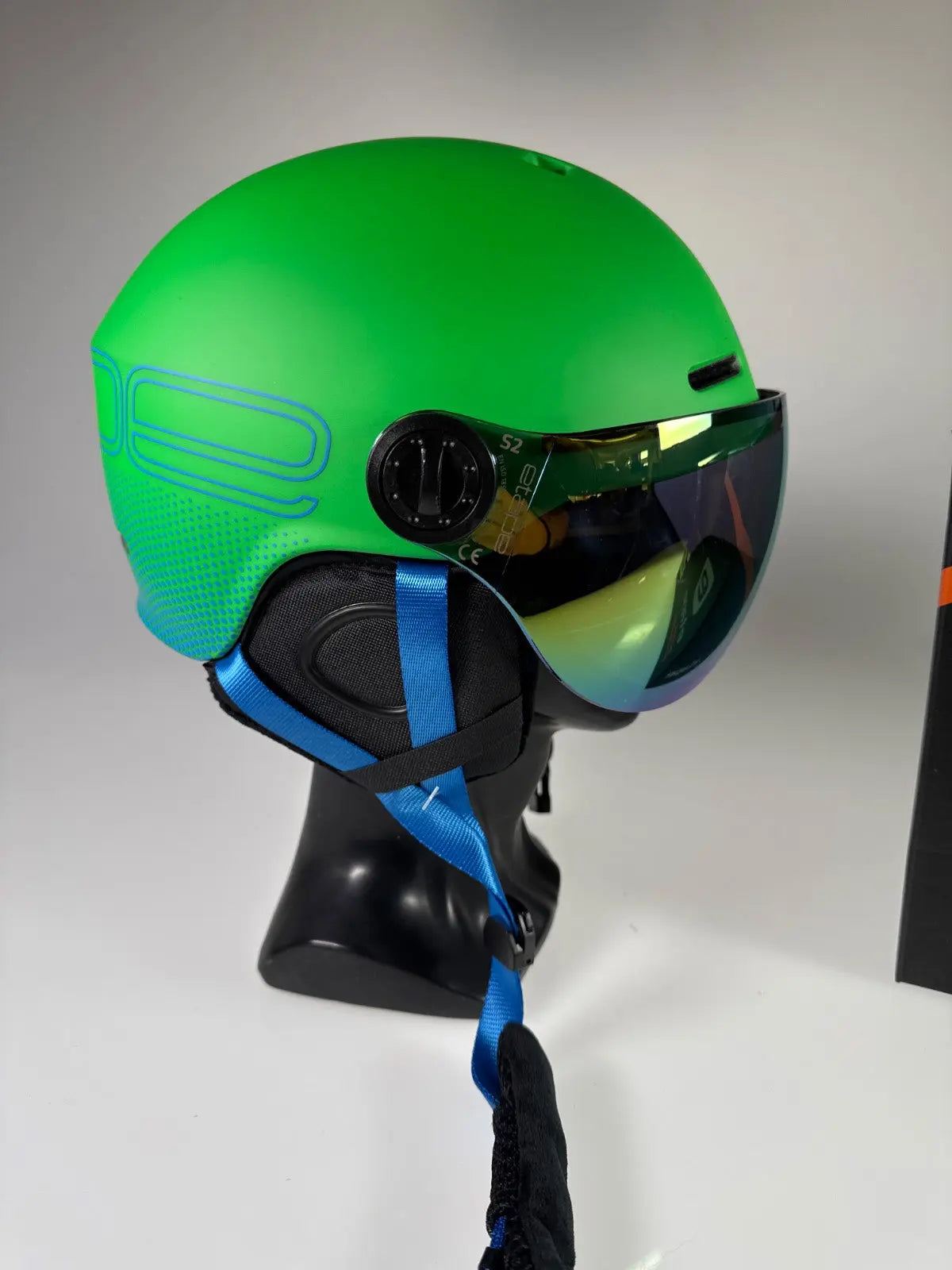 Etape Youth Skihelm mit Visier - Größe 55-58cm #8931 