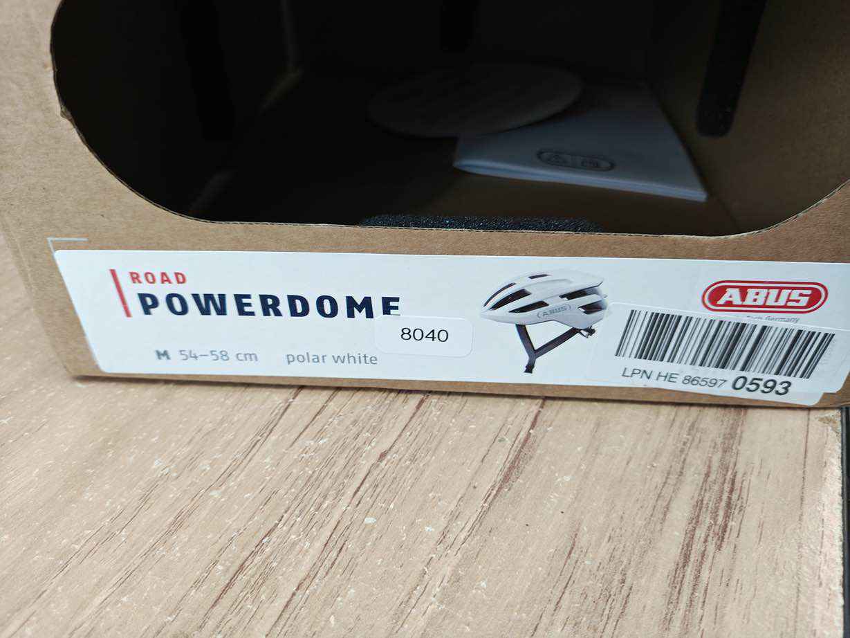 ABUS PowerDome Fahrradhelm - Größe 54-58 cm #8040