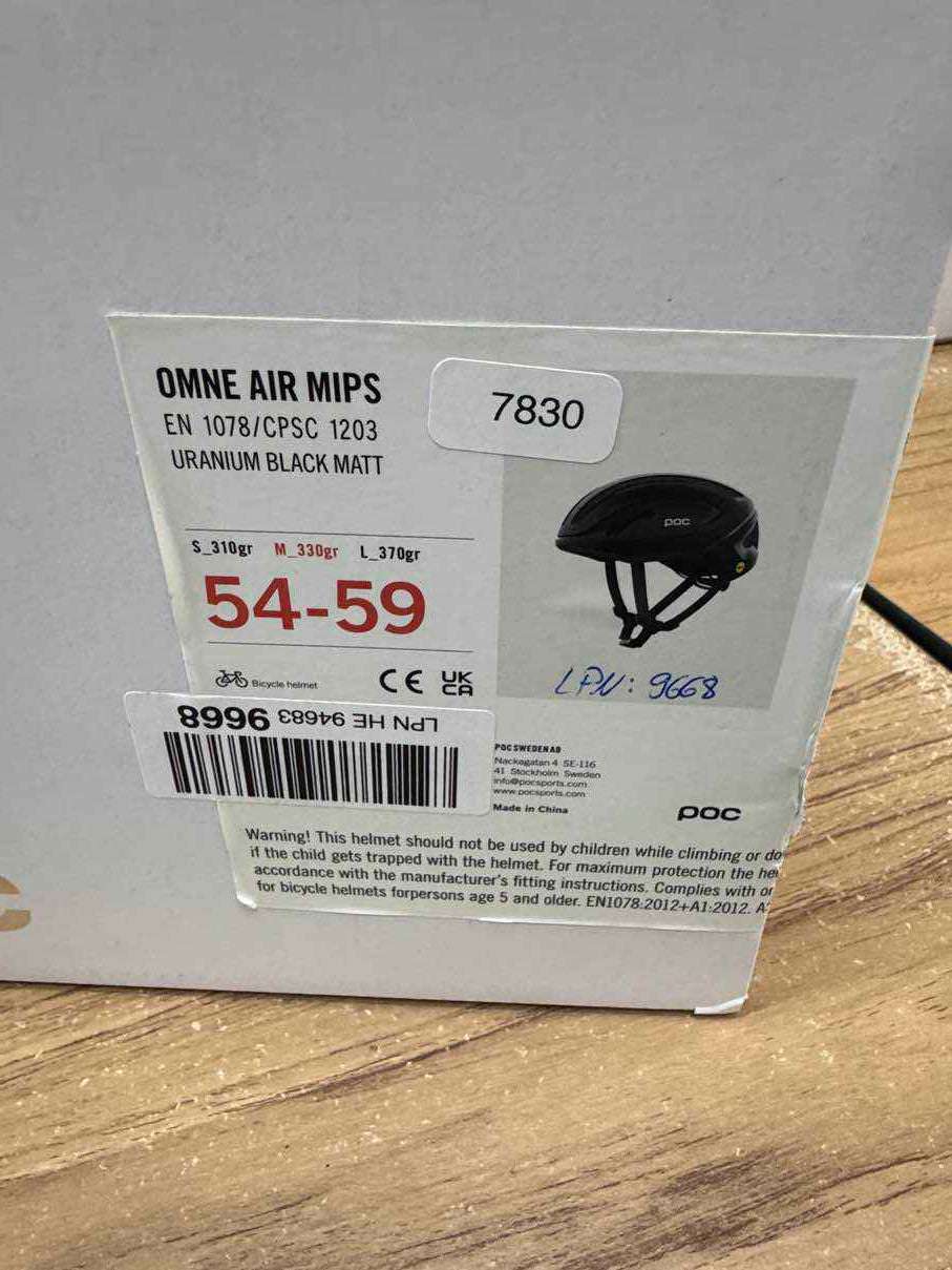 POC Omne Air MIPS Fahrradhelm - Größe 54-59cm #7830