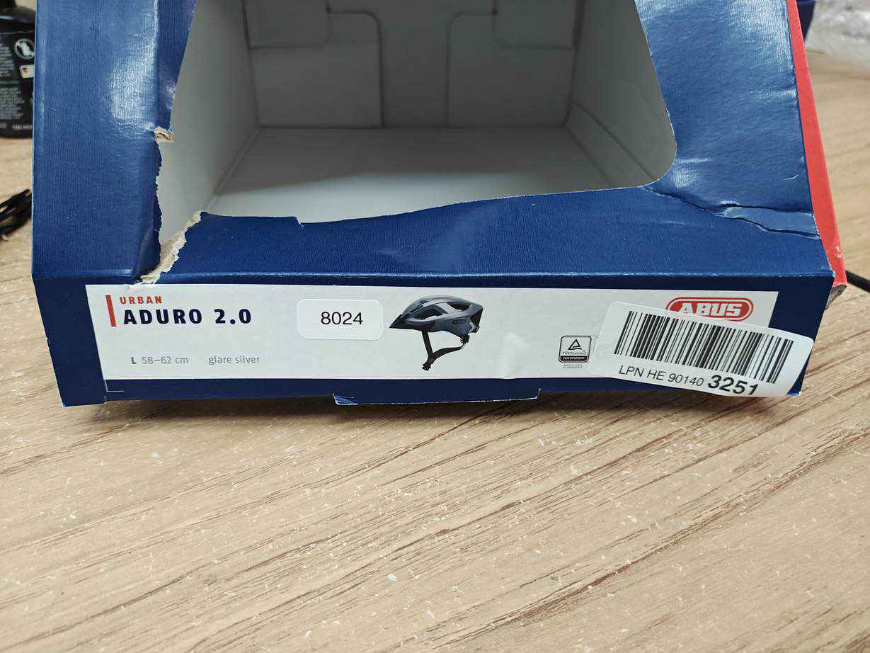 ABUS ADURO 2.0 Fahrradhelm - Größe 58-62 cm #8024