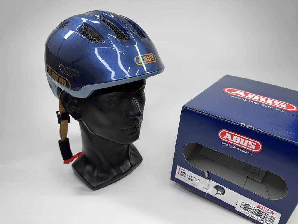 ABUS Smiley 3.0 ACE LED Fahrradhelm - Größe 45-50cm #7658