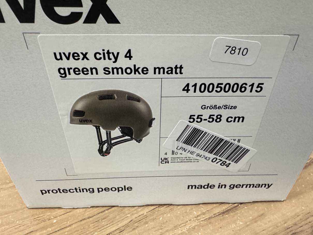 uvex City 4 Fahrradhelm - Größe 55-58cm #7810