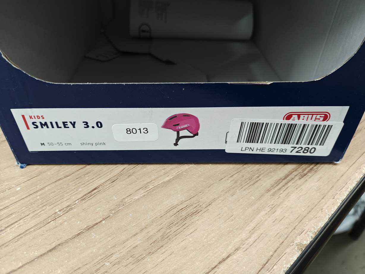 ABUS SMILEY 3.0 Fahrradhelm - Größe 50-55 cm #8013