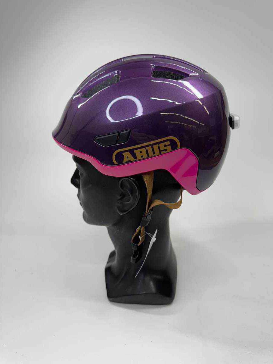 ABUS Smiley 3.0 ACE LED Fahrradhelm - Größe 45-50cm #7799