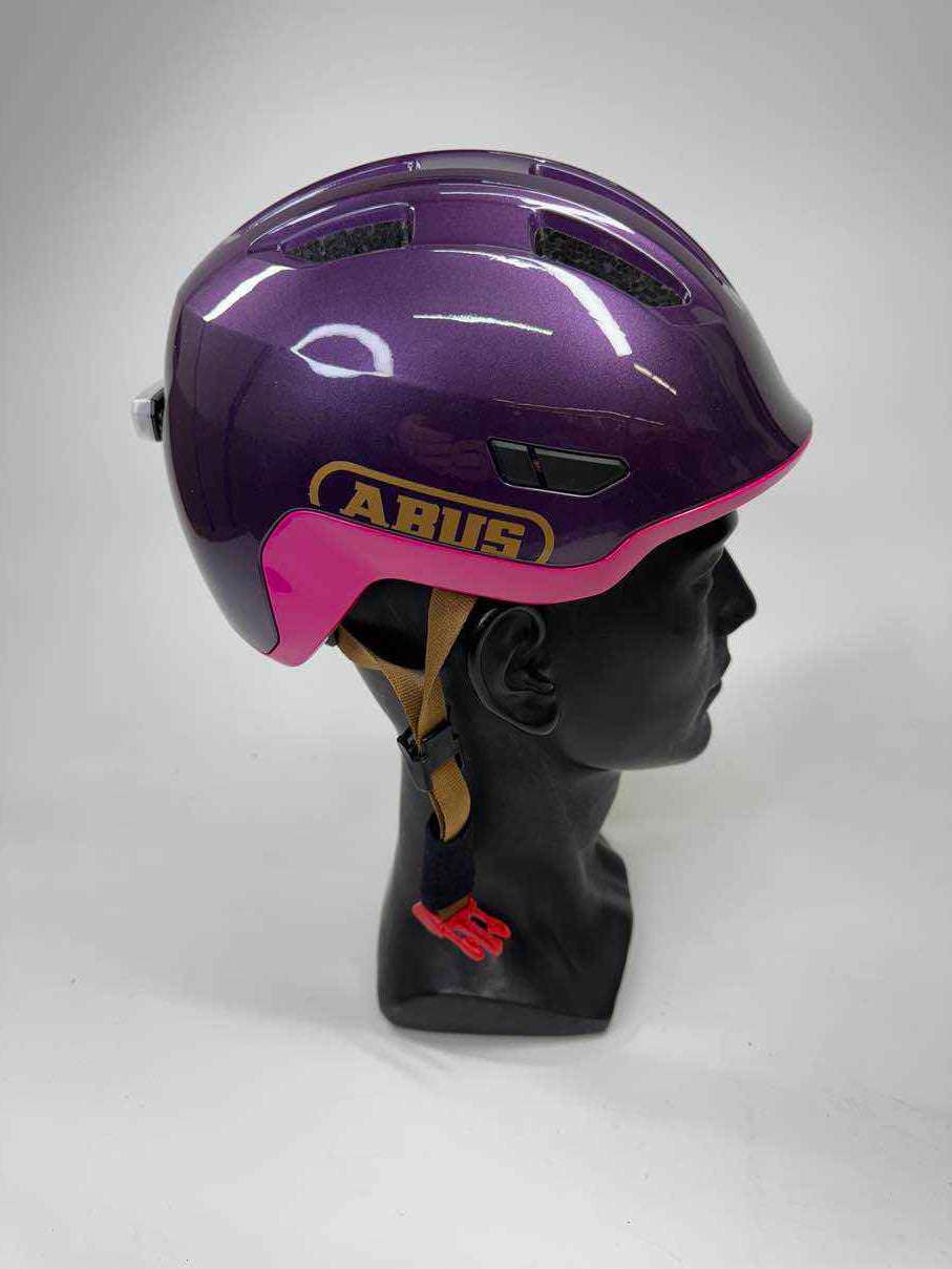 ABUS Smiley 3.0 ACE LED Fahrradhelm - Größe 45-50cm #7799