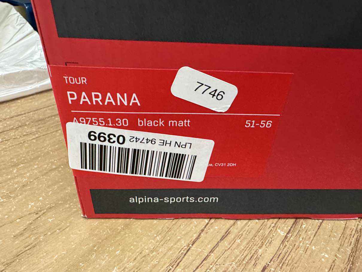 ALPINA Parana Fahrradhelm - Größe 51-56cm #7746