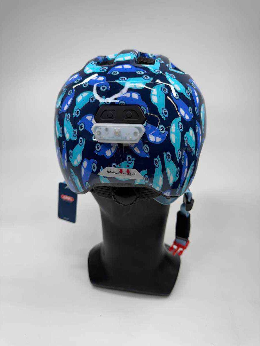 ABUS Smiley 3.0 LED Fahrradhelm - Größe 45-50cm #7689