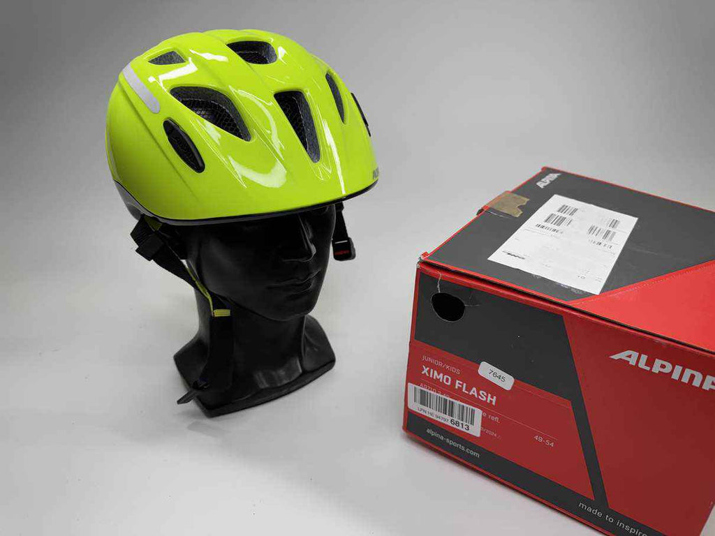 ALPINA XIMO FLASH Fahrradhelm - Größe 49-54cm #7645