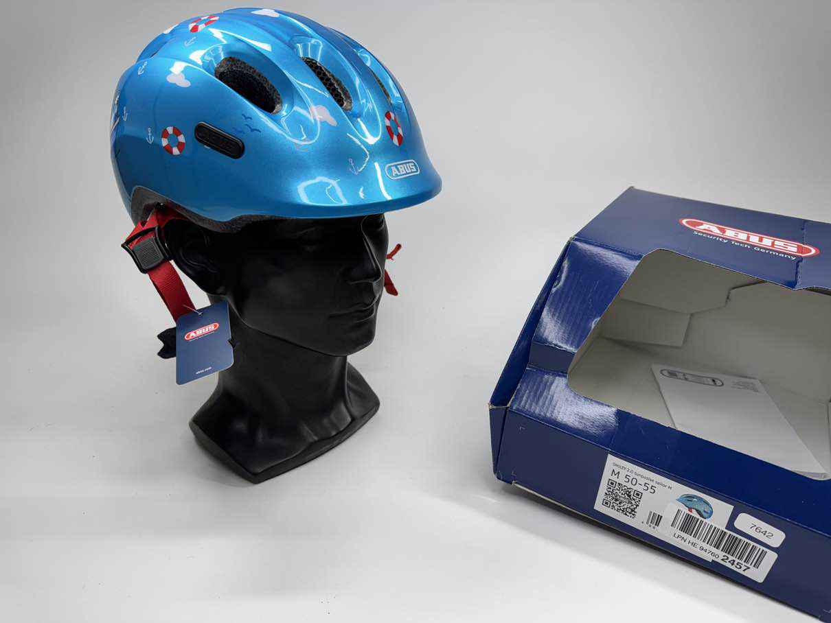 ABUS Smiley 2.0 Fahrradhelm - Größe 50-55cm #7642
