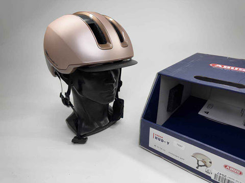 ABUS HUD-Y Fahrradhelm - Größe 54-58cm #7637