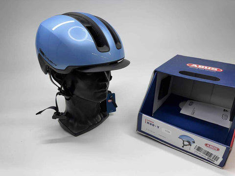 ABUS HUD-Y Fahrradhelm - Größe 51-55cm #7734