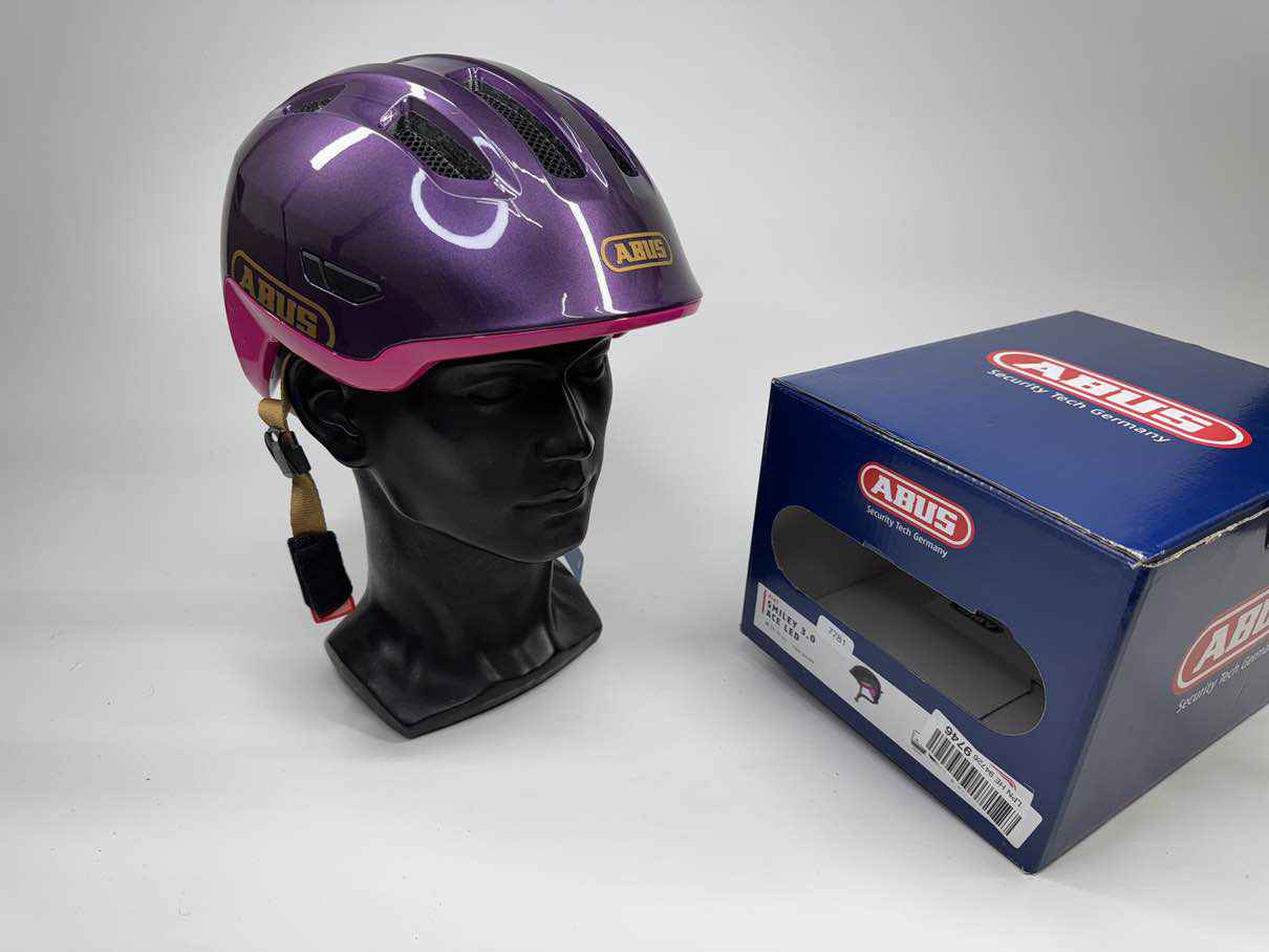 ABUS Smiley 3.0 ACE LED Fahrradhelm - Größe 50-55cm #7781