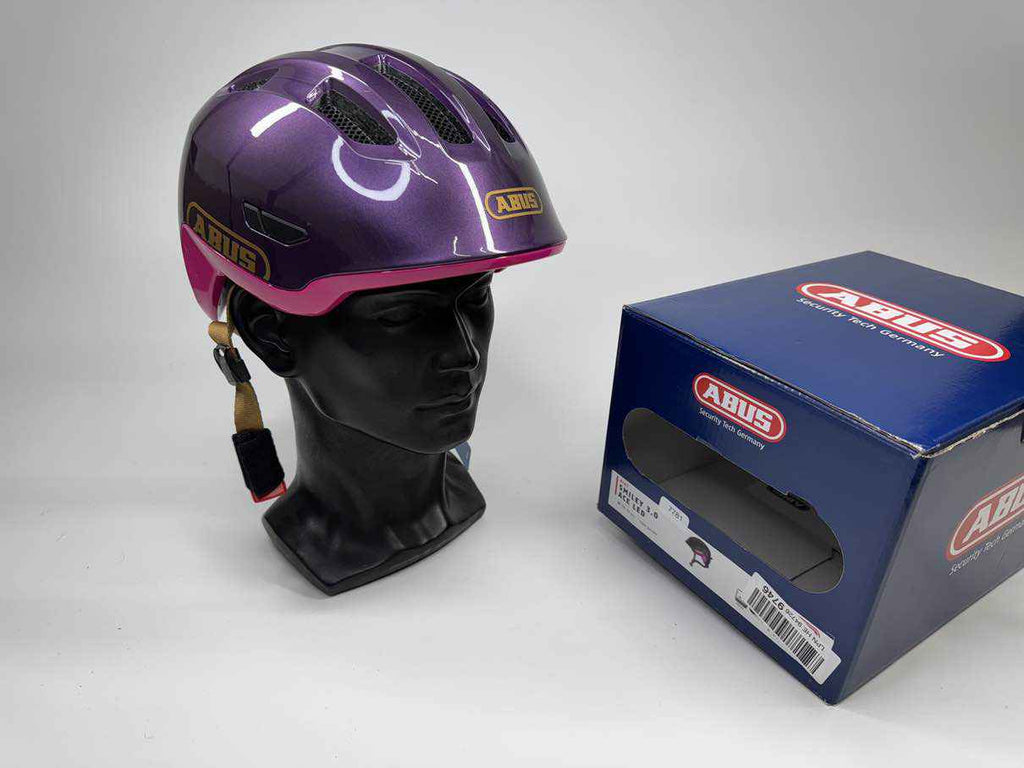 ABUS Smiley 3.0 ACE LED Fahrradhelm - Größe 50-55cm #7781